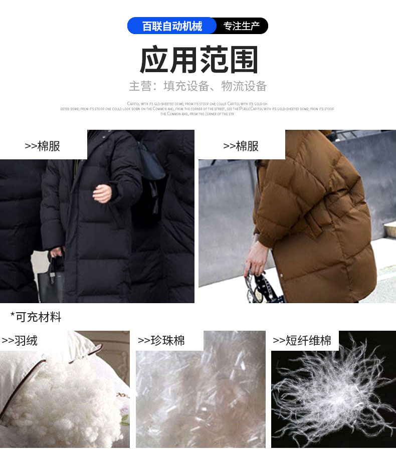 全自動(dòng)稱重絨棉一體機(jī)DF-2805X